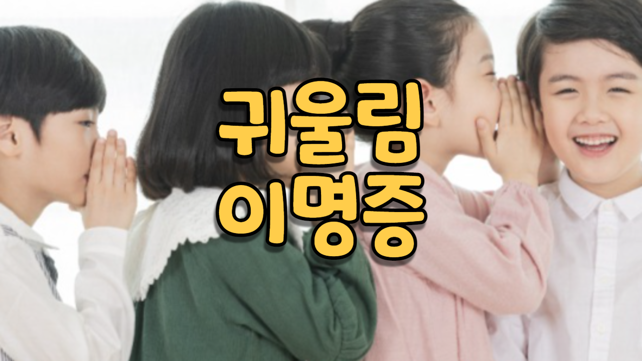  귀울림(이명증)