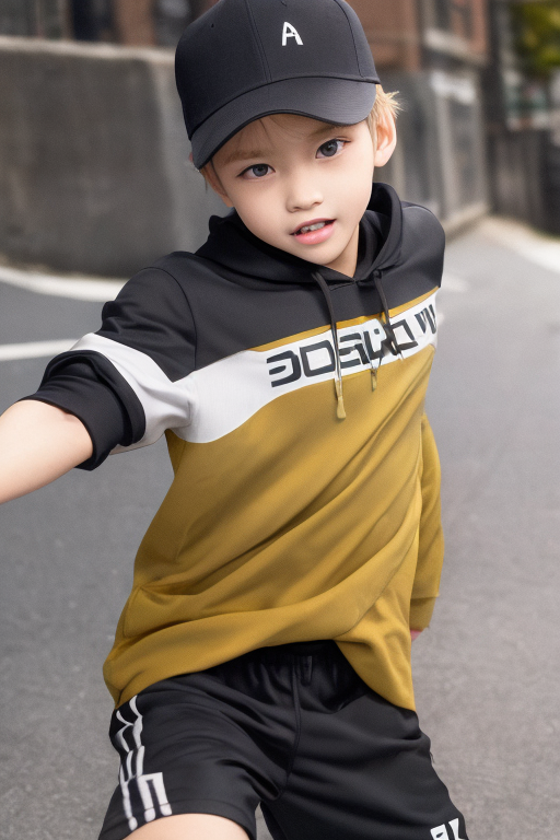  [Boy-111] boy, man, blond hair, handsome, cute, teen, teenage, city & street background, free images, Ai images
