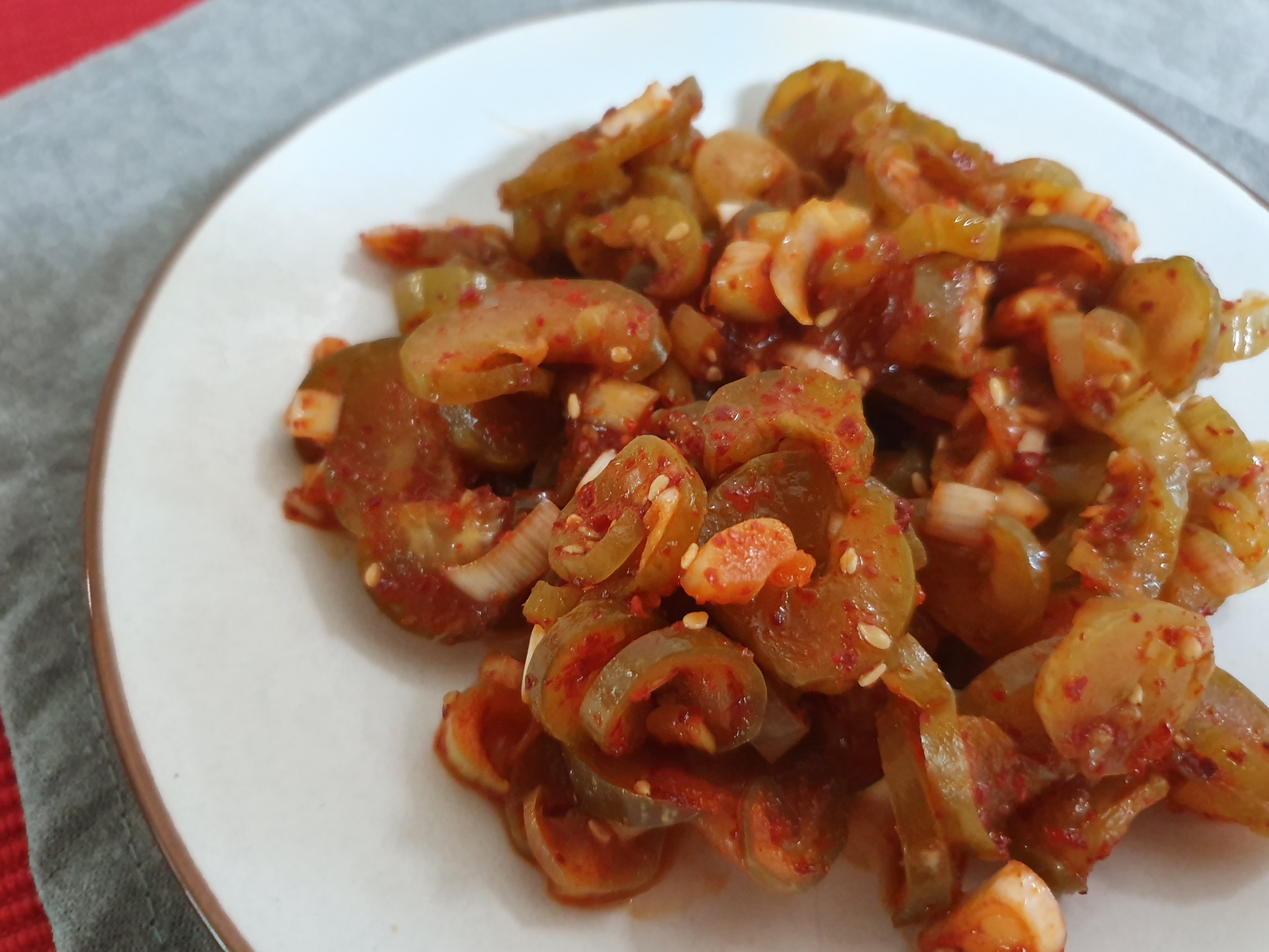 오이지무침 맛있게 무치는법