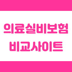  확실한 추천을 위해 믿을 수 있는 의료실비보험비교사이트를 소개합니다.