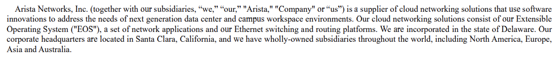 Arista Networks 기업알아보기&#44; Arista Networks 2023년 3Q 기업보고서