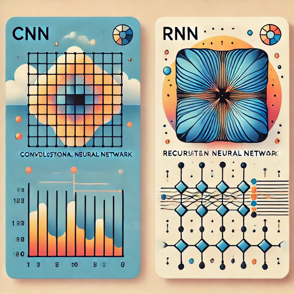 CNN과 RNN의 차이: 딥러닝에서 자주 쓰는 용어 비교