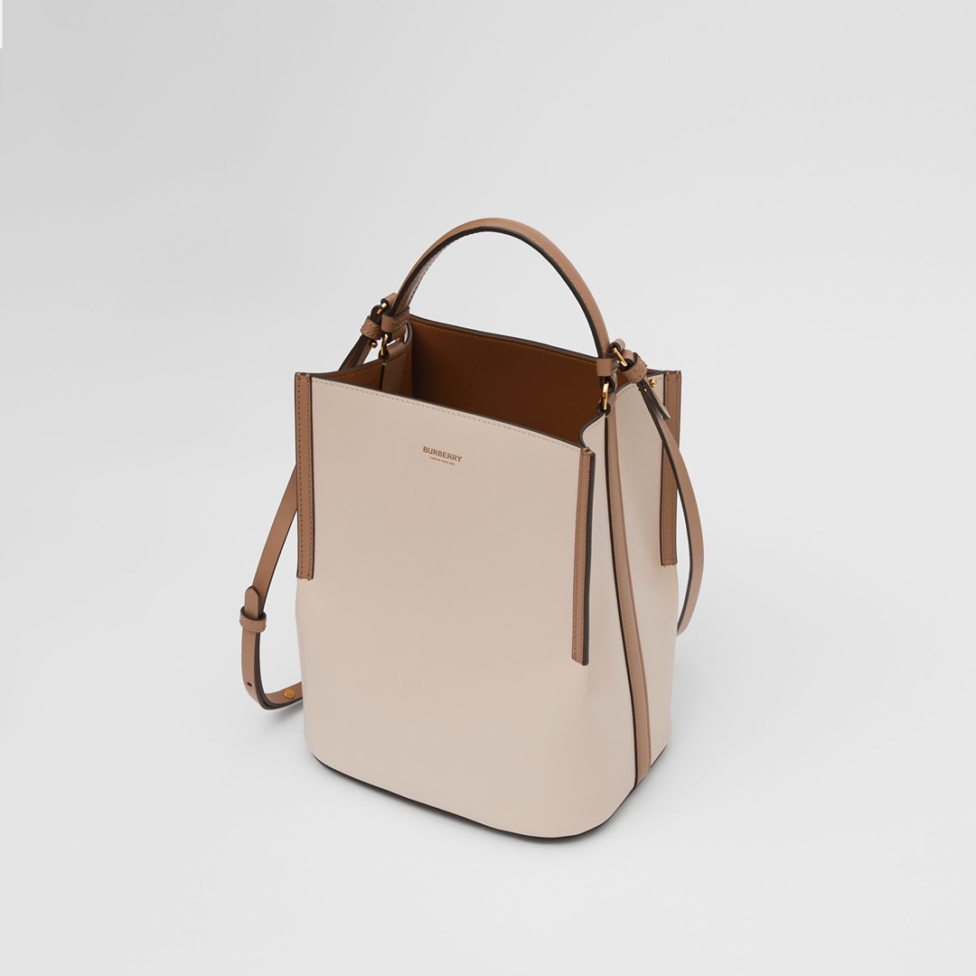  [BURBERRY] 버버리 스몰 투톤 페기 버킷백 80225931 (3 COLOR)