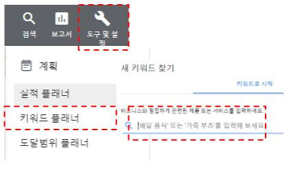 구글 키워드 검색량 확인 방법