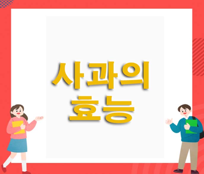  사과의 효능과 부작용