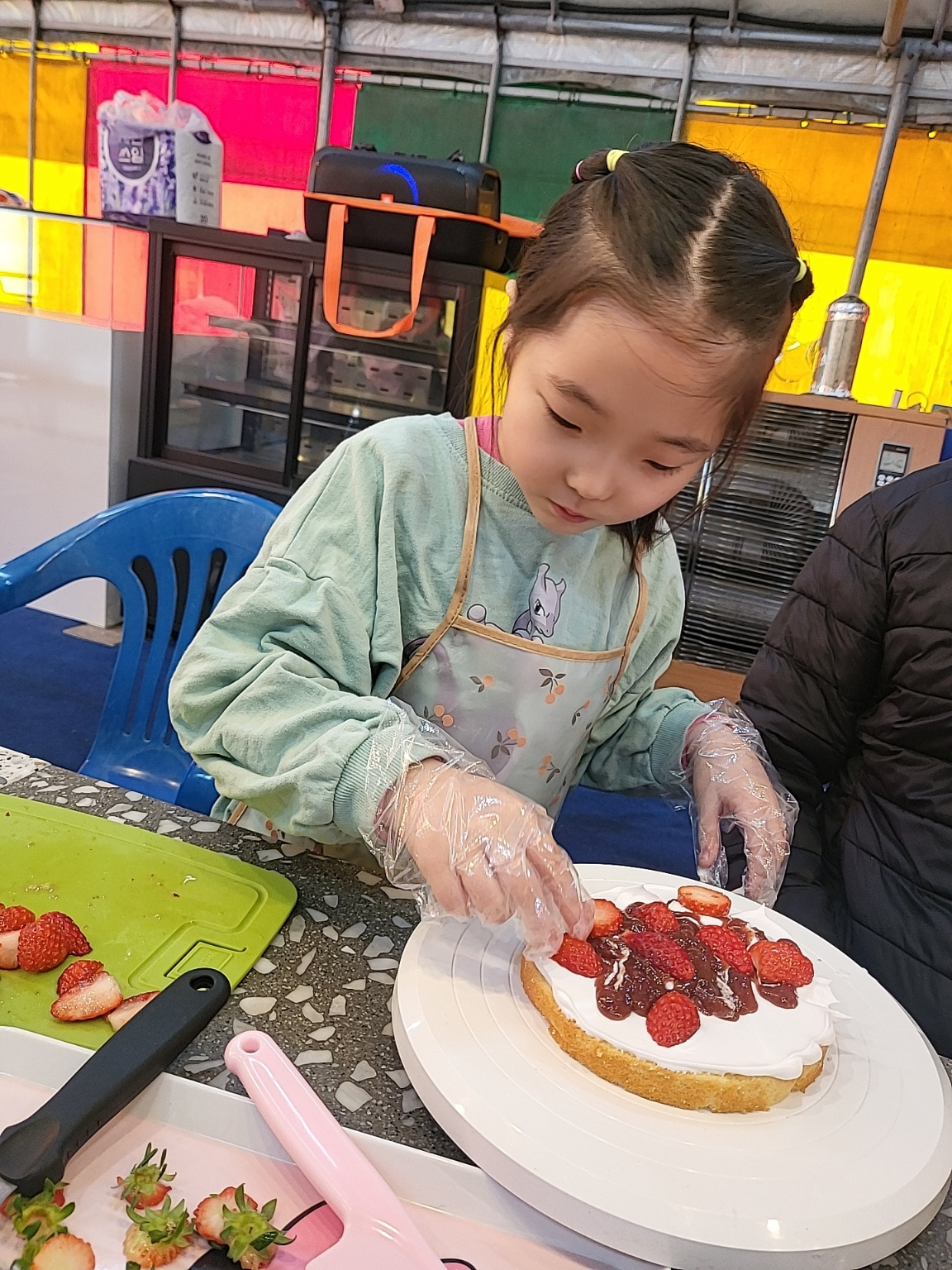청주 딸기 체험&amp;#44; 딸기 케이크 만들기 (가산딸기 강추!!)
