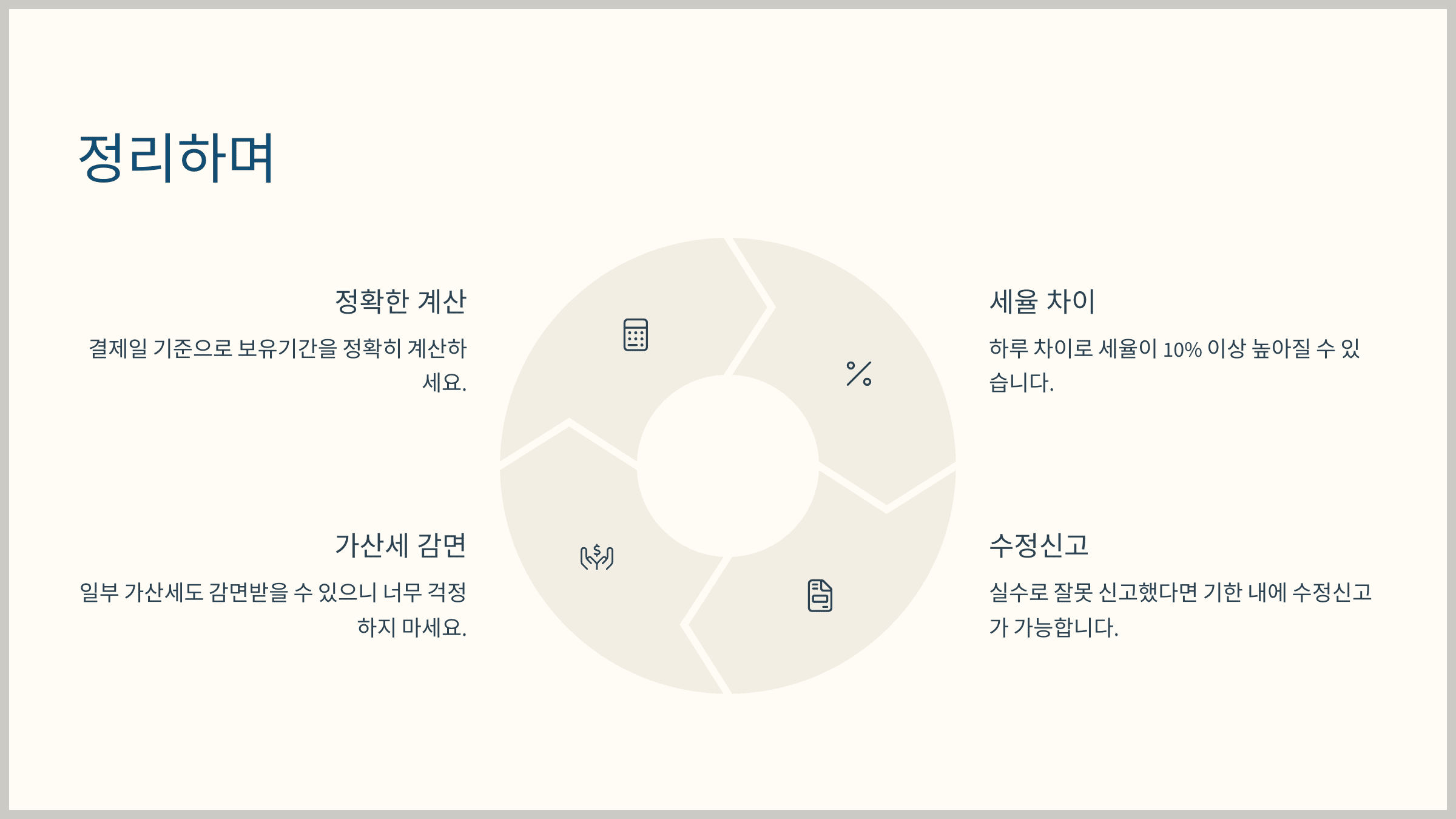 정리하며
