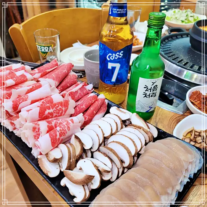 전남 장흥 맛집 표고버섯&#44; 키조개 관자&#44; 한우 소고기&#44; 삼합