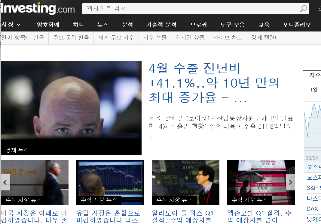  미국 주식 시작 시 참고하기 좋은 무료 사이트
