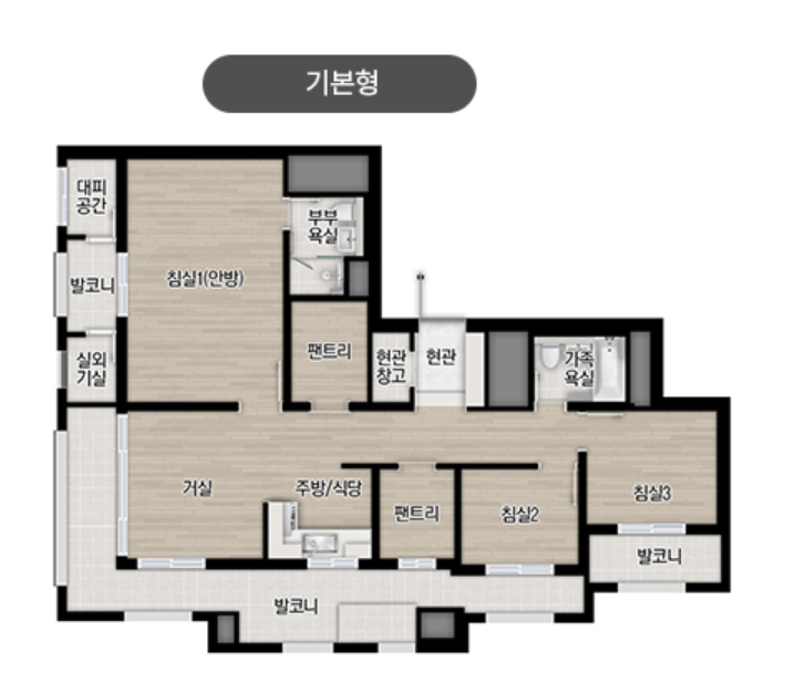 검단아테라자이 세대 평면 정보 