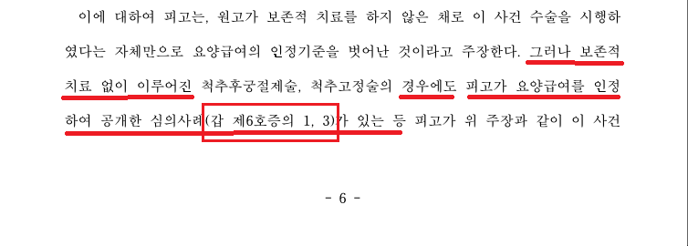 의료전문 병원 소송