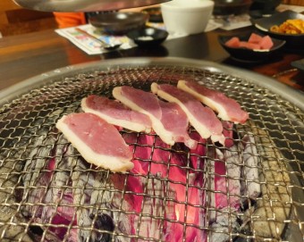 숯불 오리구이
