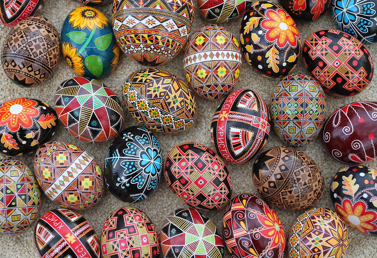 우크라이나 부활절 계란 공예