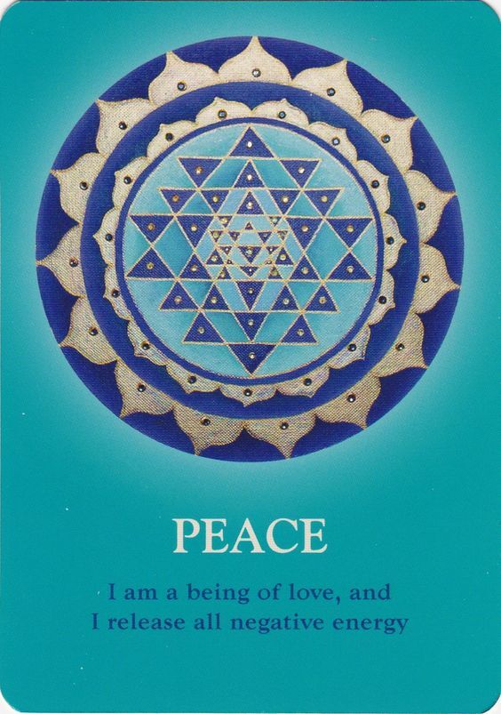 The Soul&#39;s Journey Lesson Cards Peace 평화 해석