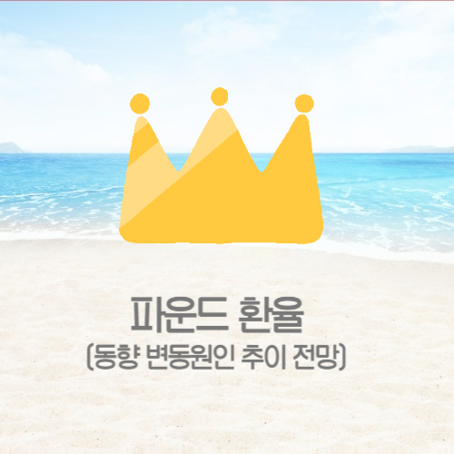  파운드 환율 동향 변동원인 추이 전망
