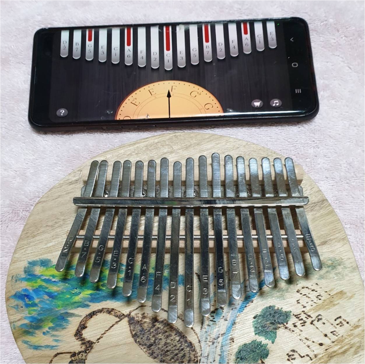 Kalimba-Tuning