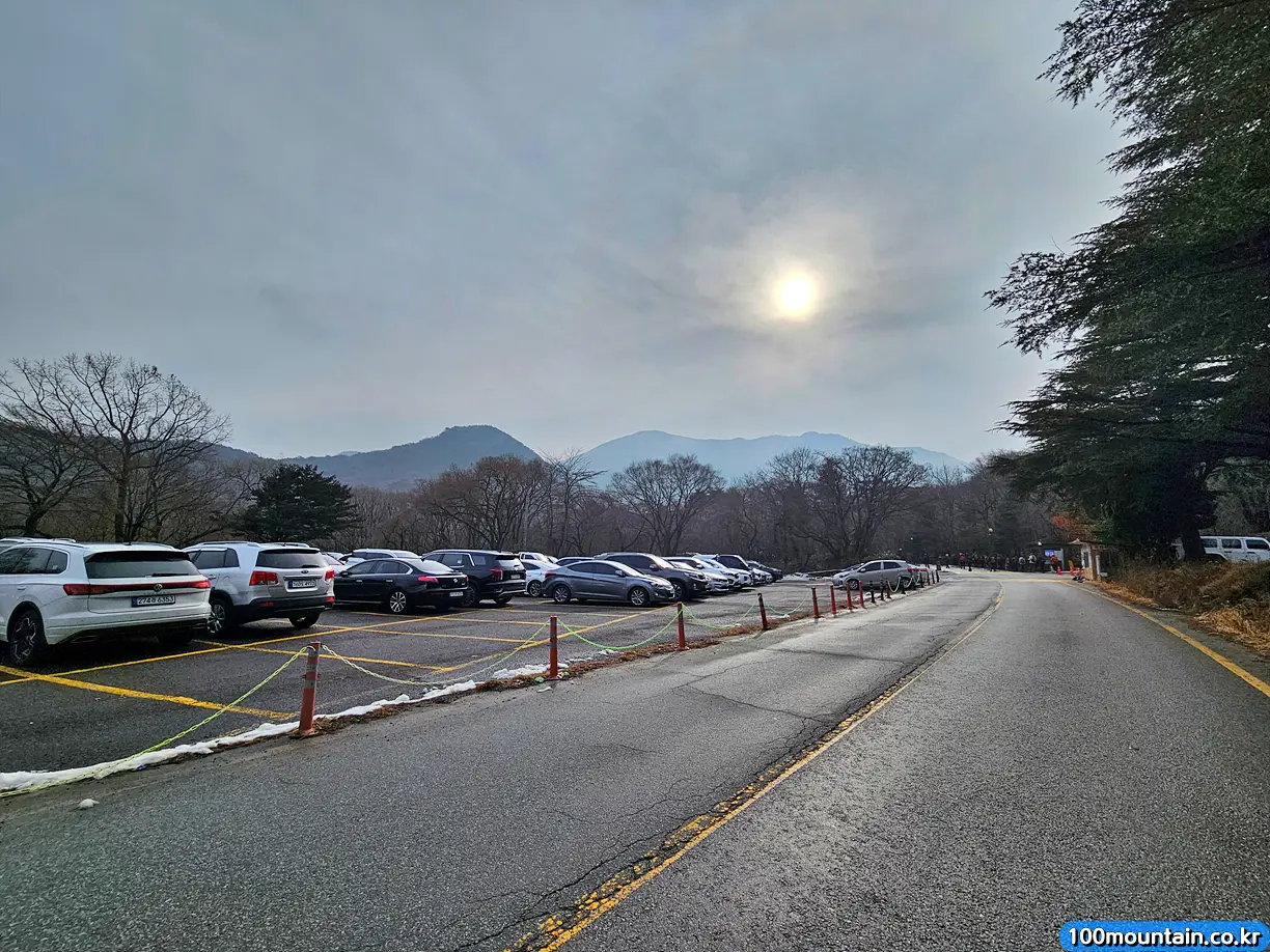 원효사 주차장