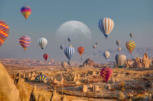 Cappadocia hot air balloon