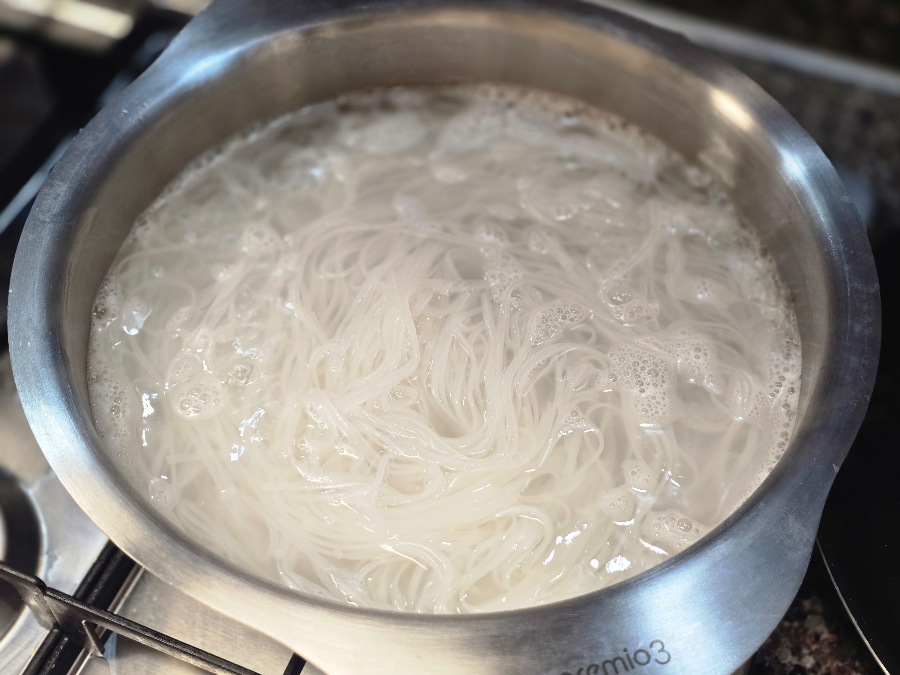 쌀국수면 삶는 방법