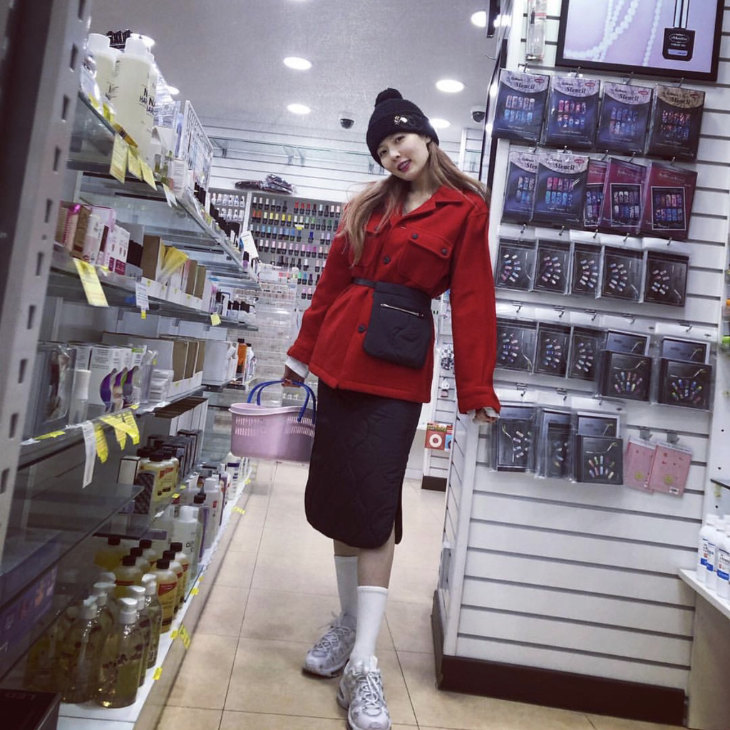 현아 사복 인스타그램 @hyunah_aa