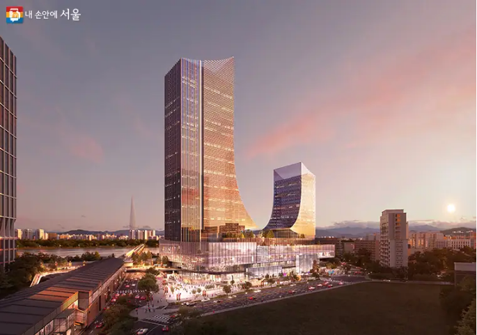 미래의 동서울터미널 상상도