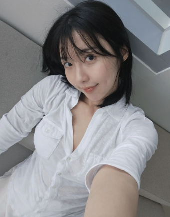 주현영과 가족