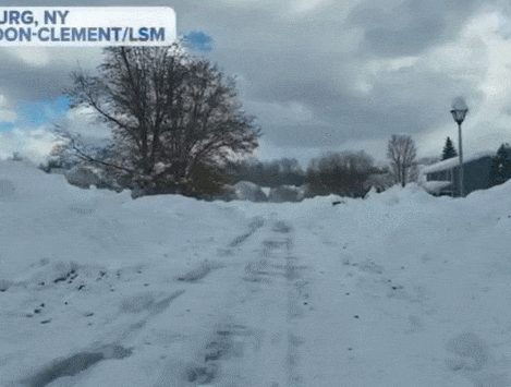 뉴욕 서부 버팔로 지역&#44; 기록적인 눈보라 80인치(203cm) 내려... 2명 사망 VIDEO: Historic snowstorm drops 80 inches in Buffalo area as western New York digs out