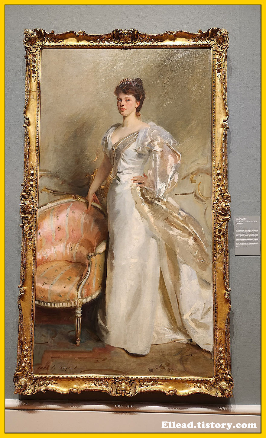 John Singer Sargent, Mrs. George Swinton (Elizabeth Ebsworth), 1897