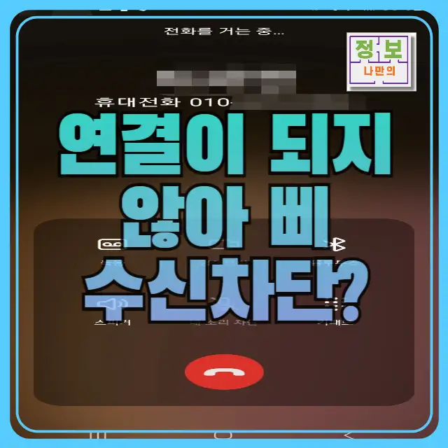 수신차단