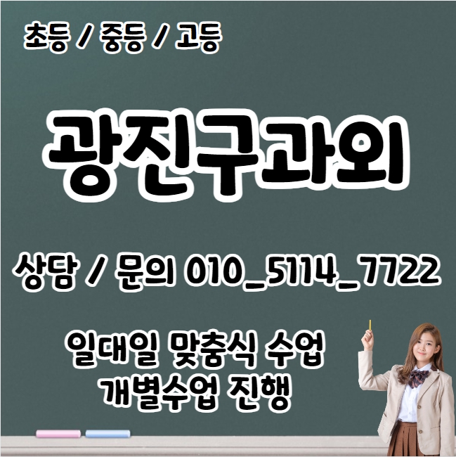  구의동 고등 수학과외 화양동 중등 영어과외 초등 국어 내신대비 수능 일대일 전과목 선행 복습 겨울방학대비