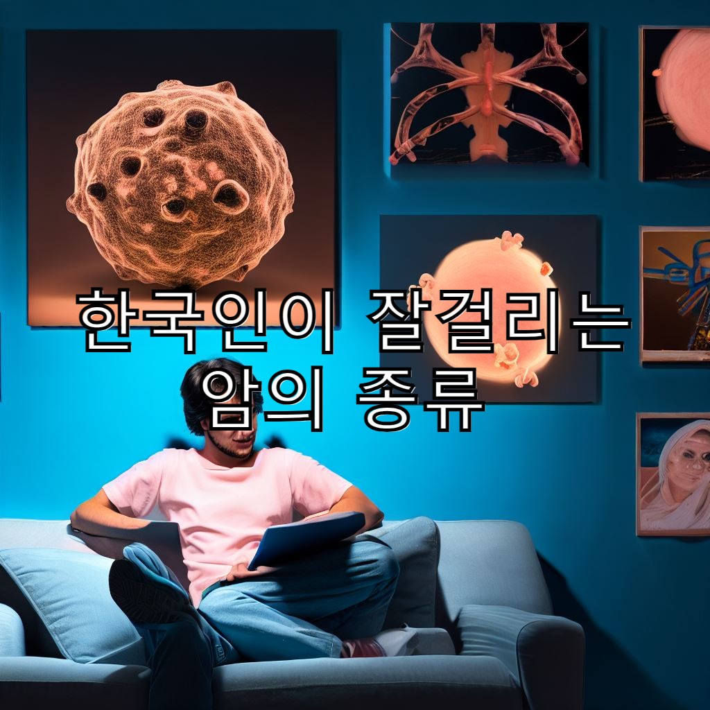  암 한국인이 가장 많이 걸리는  대표적인 종류들 알아보기