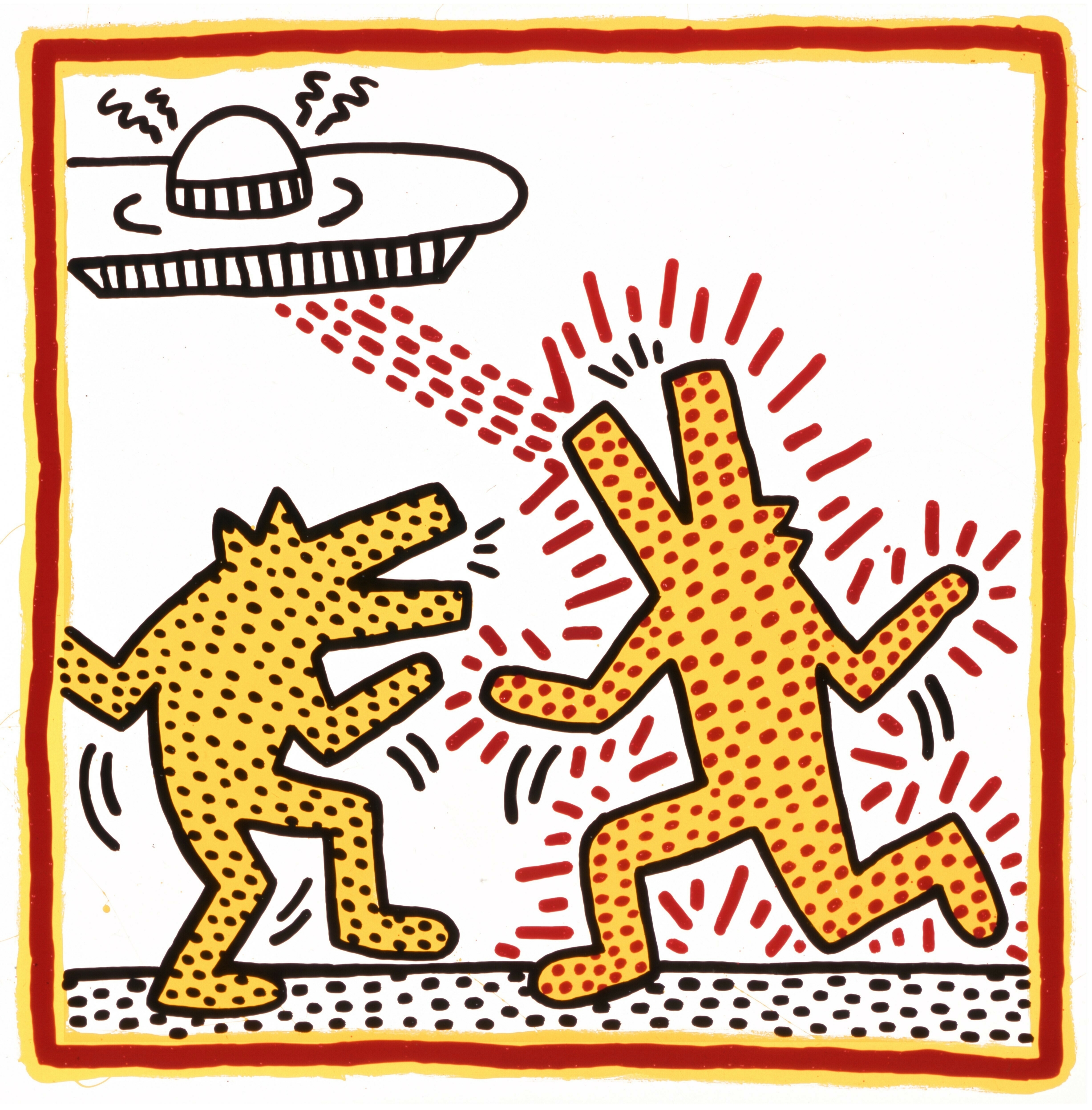 키스 해링(Keith Haring)&#44; 미국&#44; 미술가&#44; 1958-1990