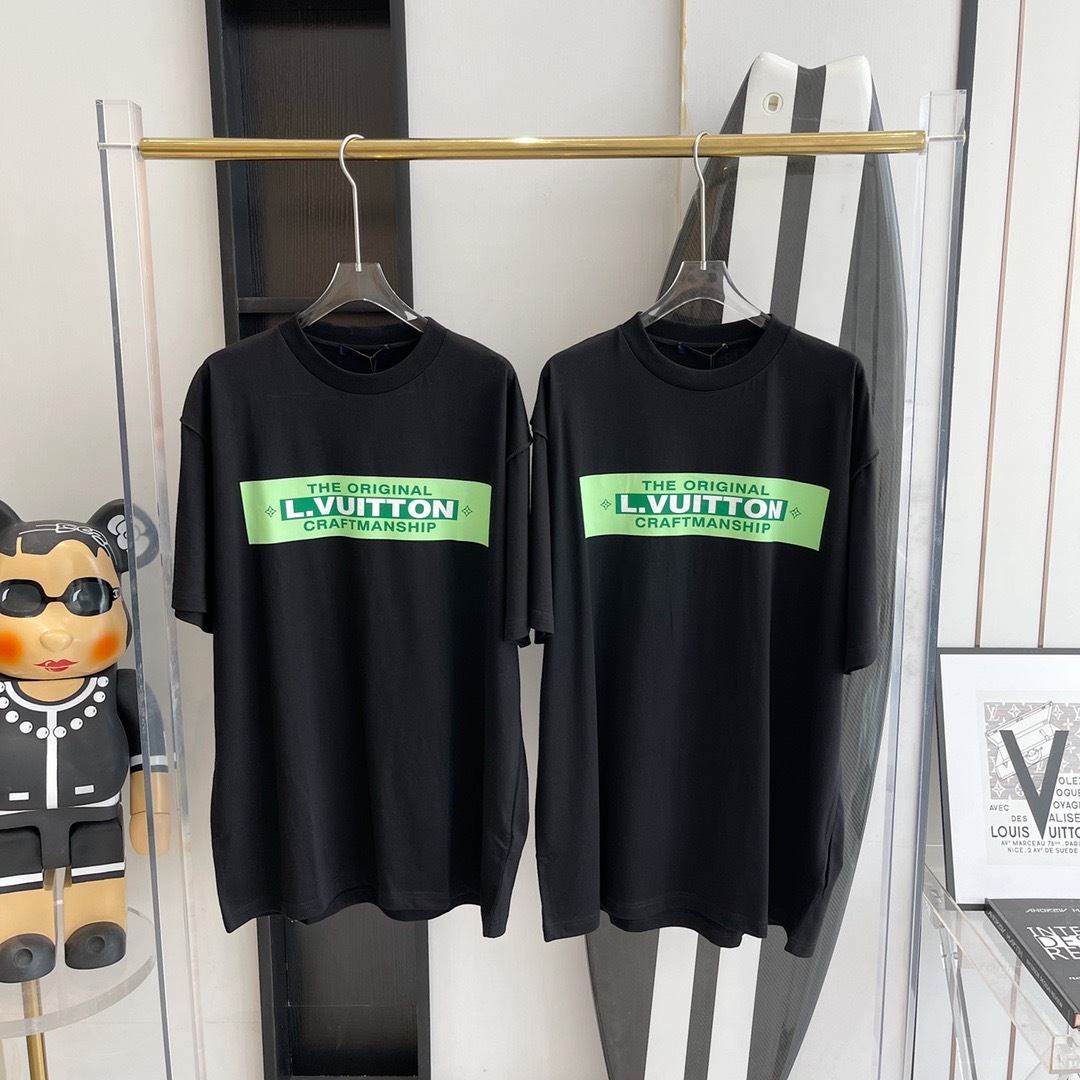  [LOUIS VUITTON] 루이비통 오리지널 크래프트맨쉽 프린트 반팔 티셔츠