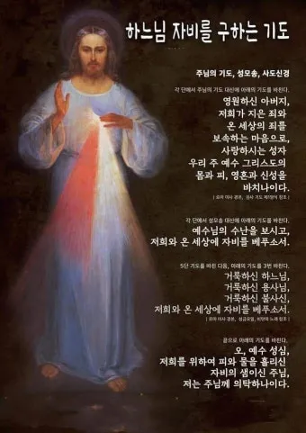 천주교 하느님 자비의 5단 기도 자비의 시간은_26