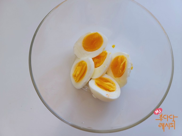 에그샌드위치 만들기 모닝빵 에그 샌드위치만들기 계란 샌드위치 8