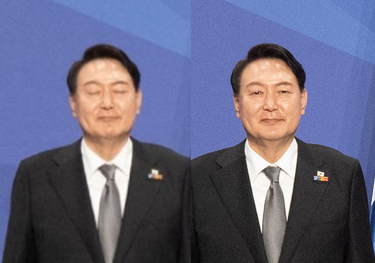  "한국인, 원래 눈 작아"..中네티즌, 윤 대통령 '눈 감은 사진' 조롱