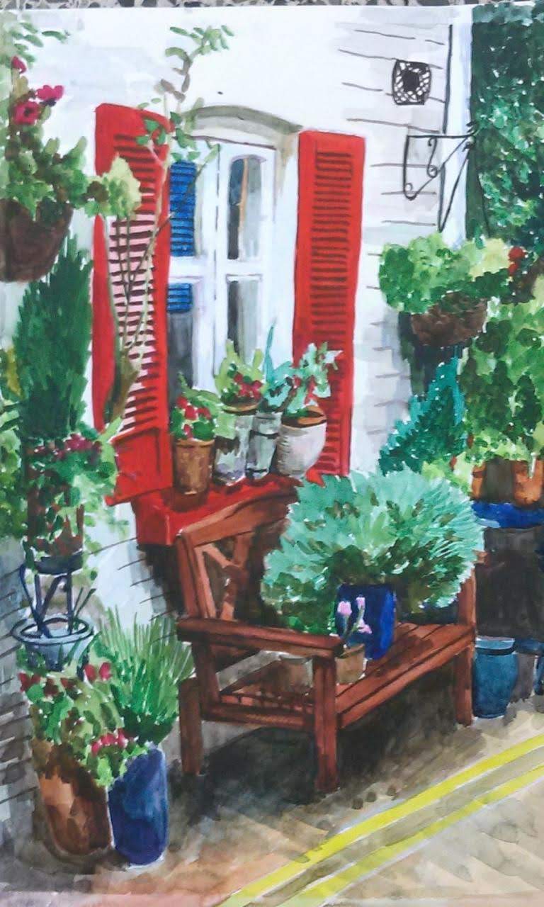  집 정원 풍경 (2013)