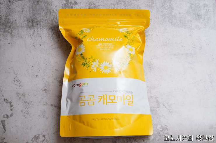  곰곰(gomgom) 캐모마일 허브차 삼각티백 100T구매후기