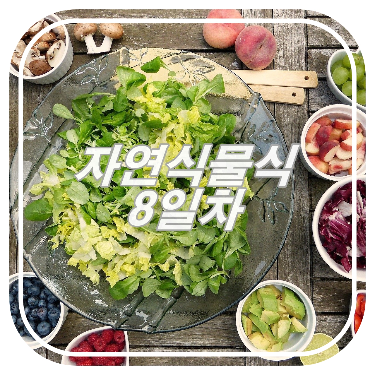  자연식물식8일차 건선에 과연 효과가 있을까, 다이어트는 정말이거네요.