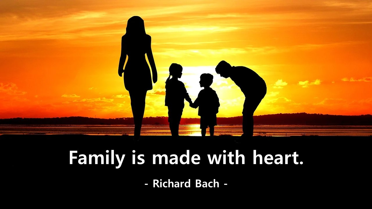 영어 인생명언&명대사: 가족&#44; 가정&#44; 행복&#44; 웃음&#44; 사랑&#44; 마음&#44; 행복한 가정&#44; family&#44; love&#44; heart -리처드 바크/Richard Bach-Life Quotes&Proverb