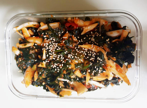  미역 무침, 건미역 초무침, 새콤달콤 양념장 황금레시피