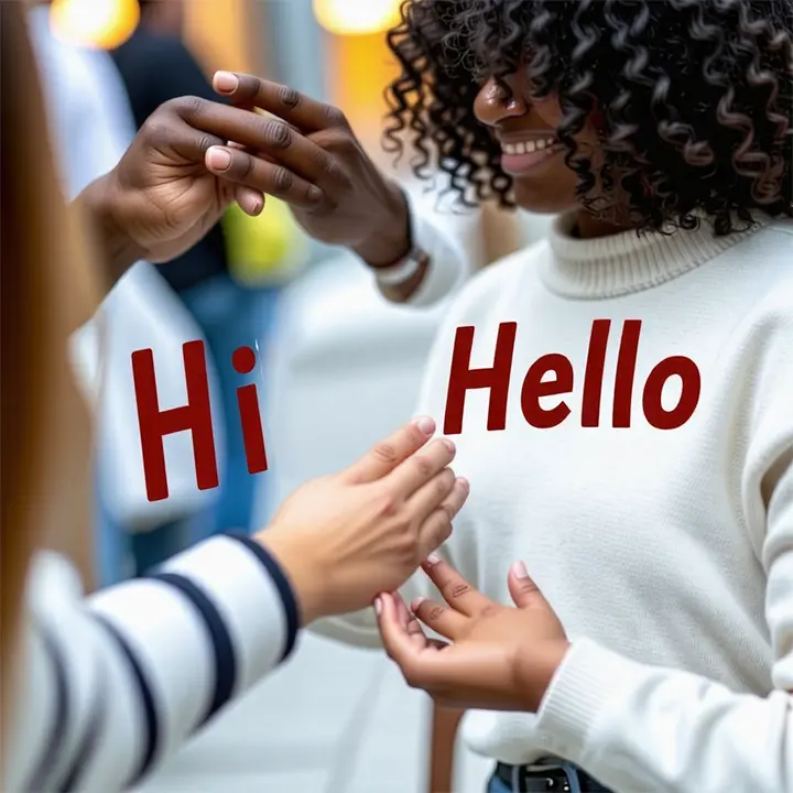Hi Hello 차이점