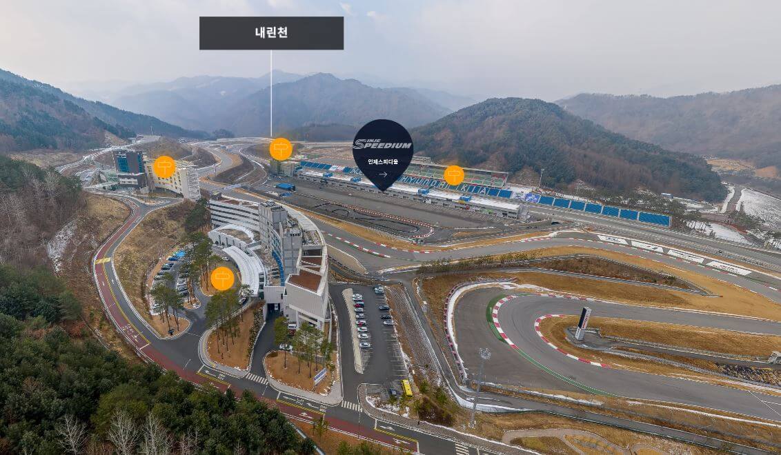 인제 스피디움 홈페이지 VR 이미지