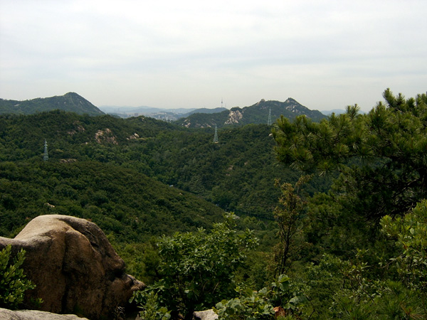 북한산 족두리봉(Jokduribong Peak of Bukhansan Mountain)