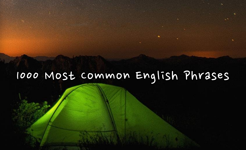  1000 Most Common English Phrases _English