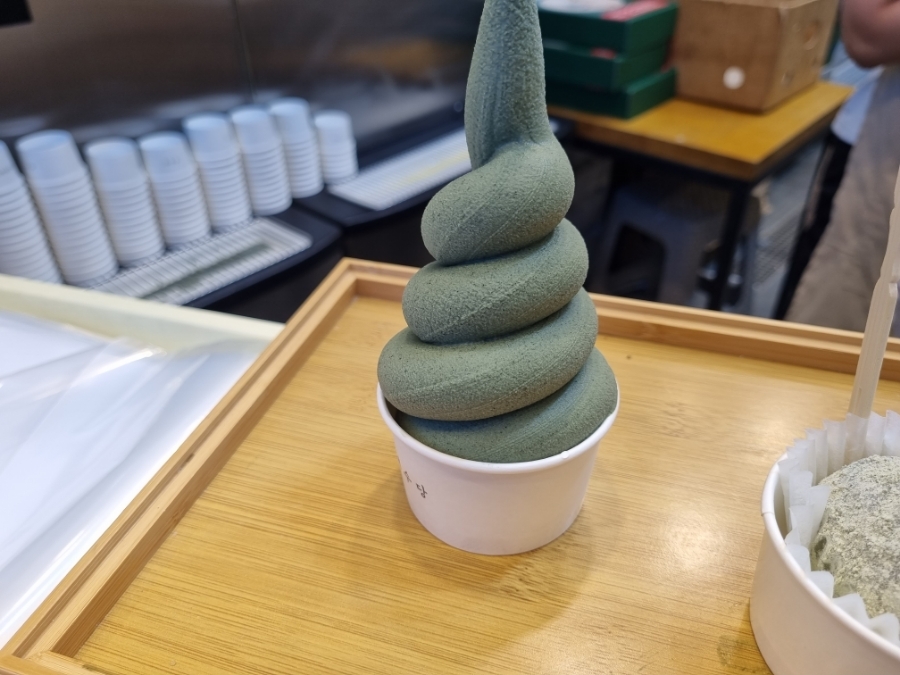 여수당 쑥 아이스크림