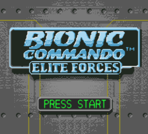  (GBC / USA) Bionic Commando Elite Forces - 게임보이 컬러 북미판 게임 롬파일 다운로드