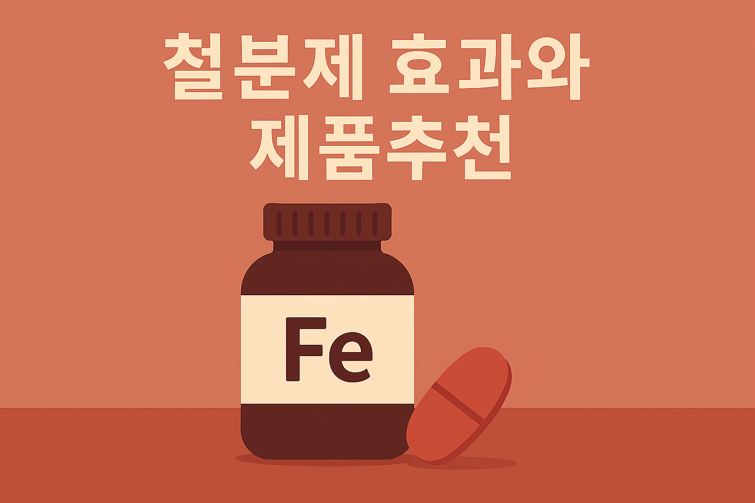 빈혈 예방에 좋은 철분 영양제 하루 권장량부터 제품 추천까지 한눈에 정리