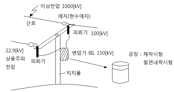  표준충격파 전압