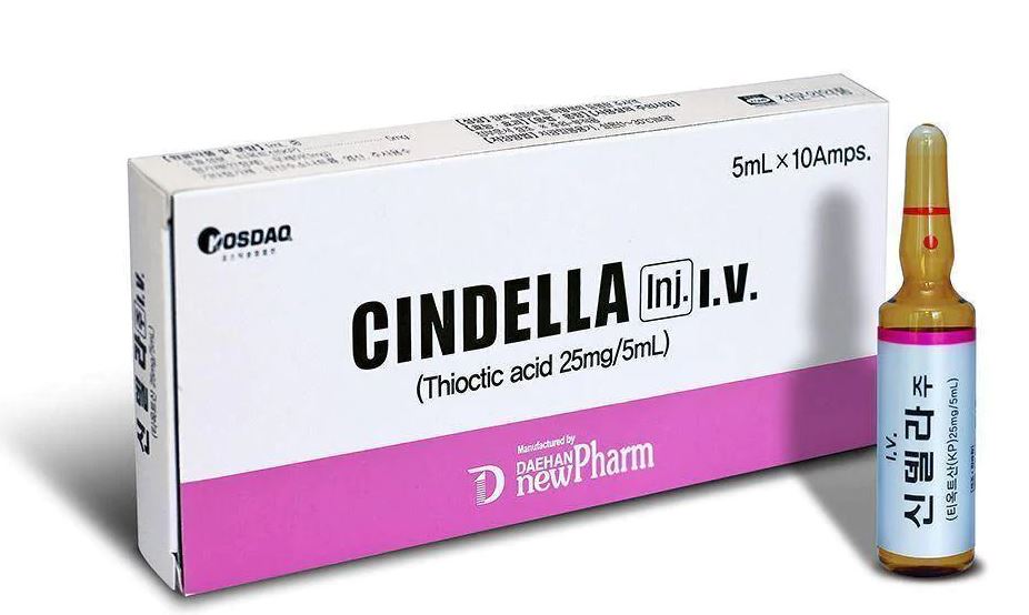 신데렐라 주사 성분 · 효능 및 효과 · 부작용